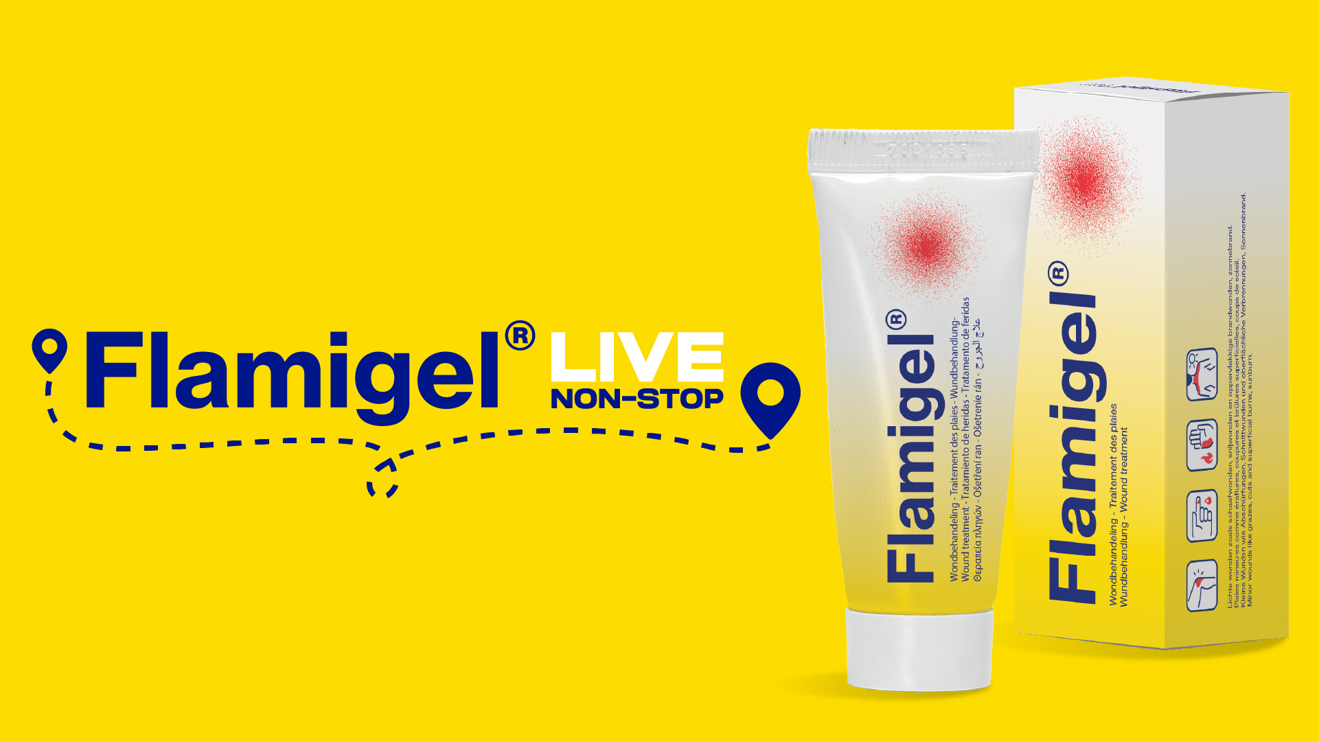 Flamigel® pomaga naprawić uszkodzoną skórę